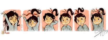 Vanellope 's guide to adorable hair