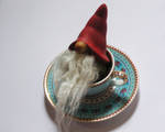 Gnome in a Teacup by nimani-confused