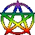 Rainbow Pentacle Avatar