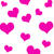 Pink and White Hearts Avatar