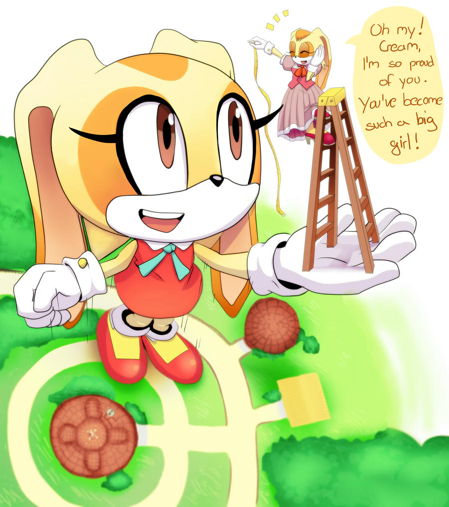 Giant Cream Rabbit Giant Cream - Commission by TwoBerries on DeviantArt