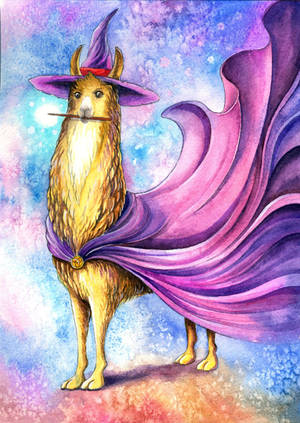 Wizard Llama by TrollGirl