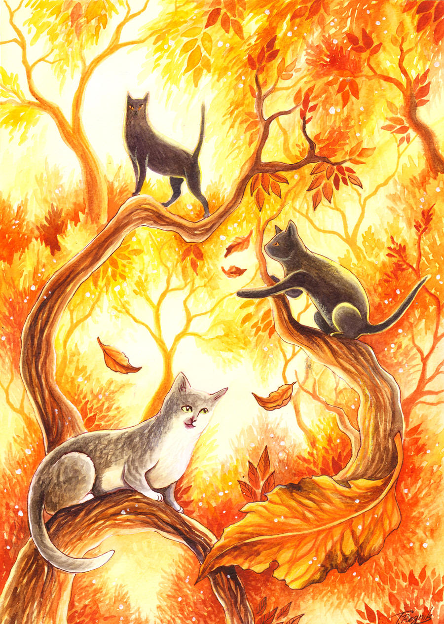 Autumn Kitties