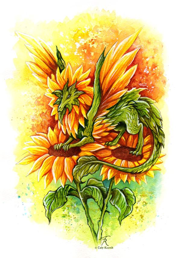 Sunflower Fairy Dragon