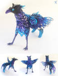 Raven Griffin figurine by TrollGirl