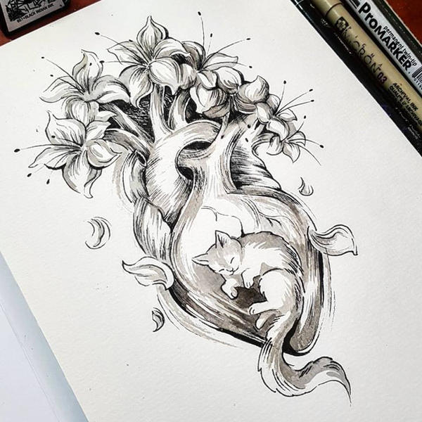 Inktober#8 2017 by TrollGirl Inktober#8 2017 by TrollGirl