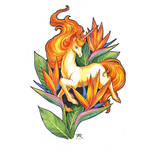 Junicorn - Bird of paradise by TrollGirl