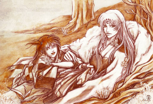 Sesshomaru and Rin