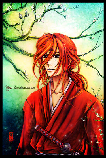 Rurouni Kenshin Himura PNG Render Samurai X by marcopolo157 on DeviantArt