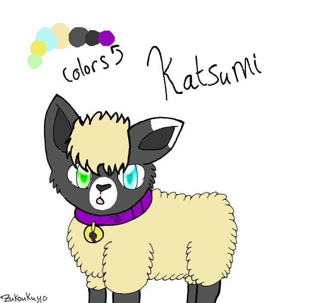 Katsumi reference sheet