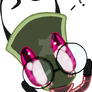 Chibi Zim With Glasses Colored