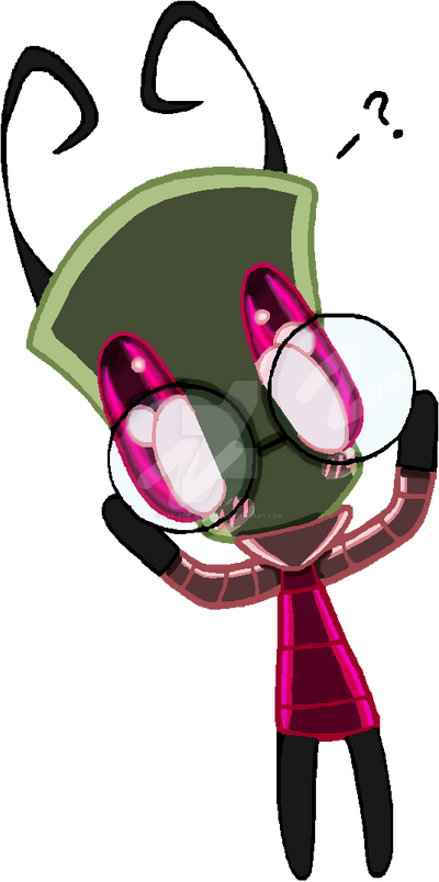 Chibi Zim With Glasses Colored