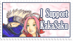 I Support KakaSaku Stamp