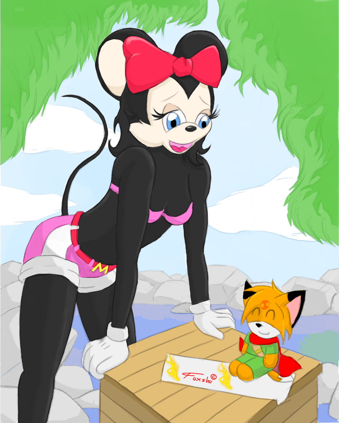 Minnie Mouse Mystic Box By Foxshu On Deviantart.