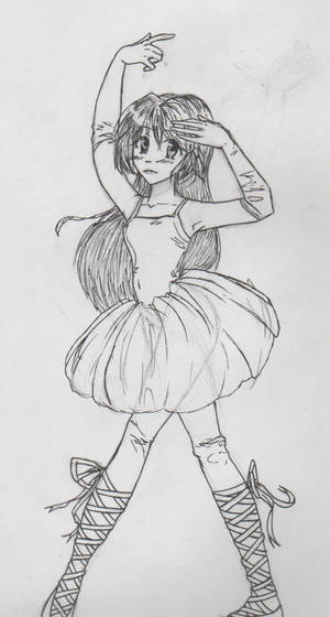 ballerina manga girl