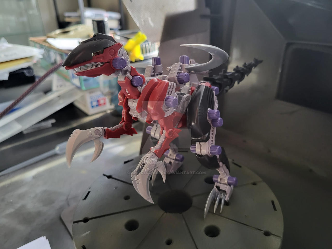 HMM 1/72 Rev Raptor (ZOIDS) by Ghostsoldier0 on DeviantArt