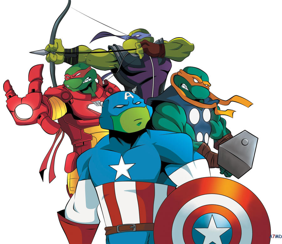 Turtles The Avengers