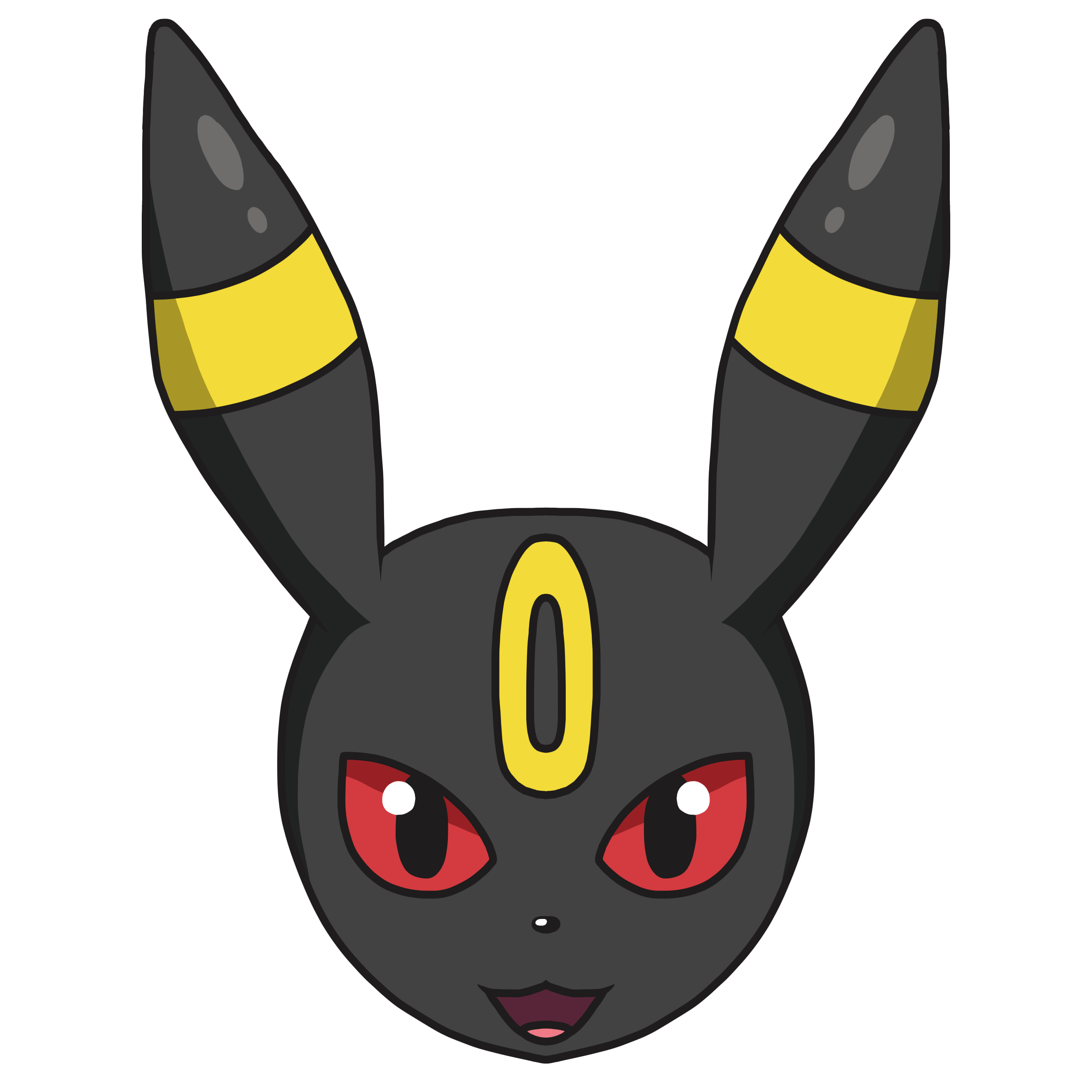 Umbreon Sticker Umbreon Sticker (F2U) by IsItFinch on DeviantArt