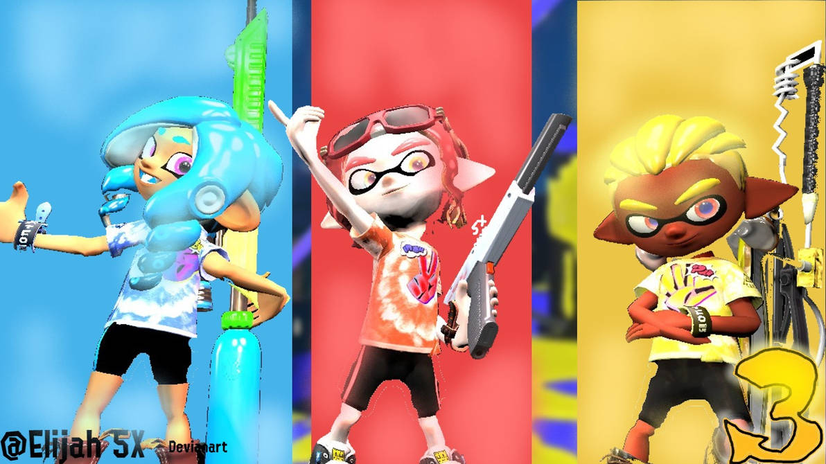 Splat 3 teams by Elijah5X on DeviantArt