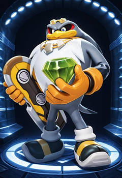 Storm with a Chaos Emerald