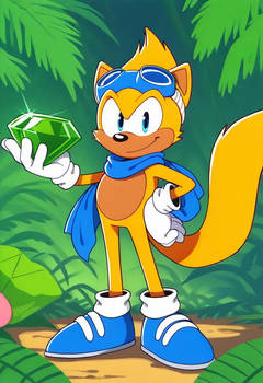 Ray with a Chaos Emerald
