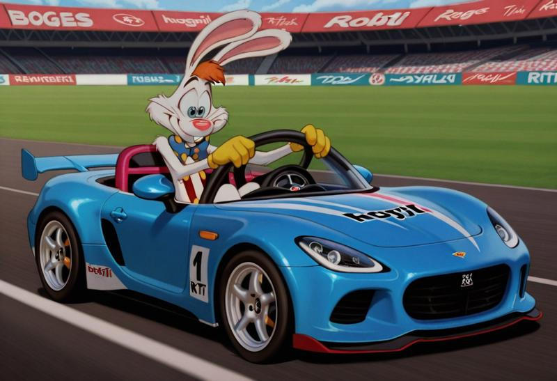 Roger Rabbit ready to race by MITH1010 on DeviantArt