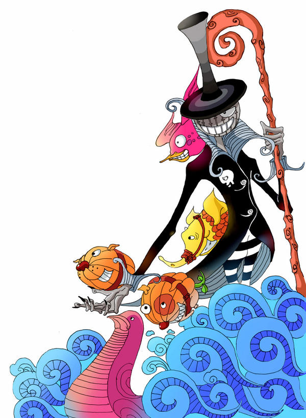 Mr.rotten pumpkin and his pets by ajxiaxia on DeviantArt