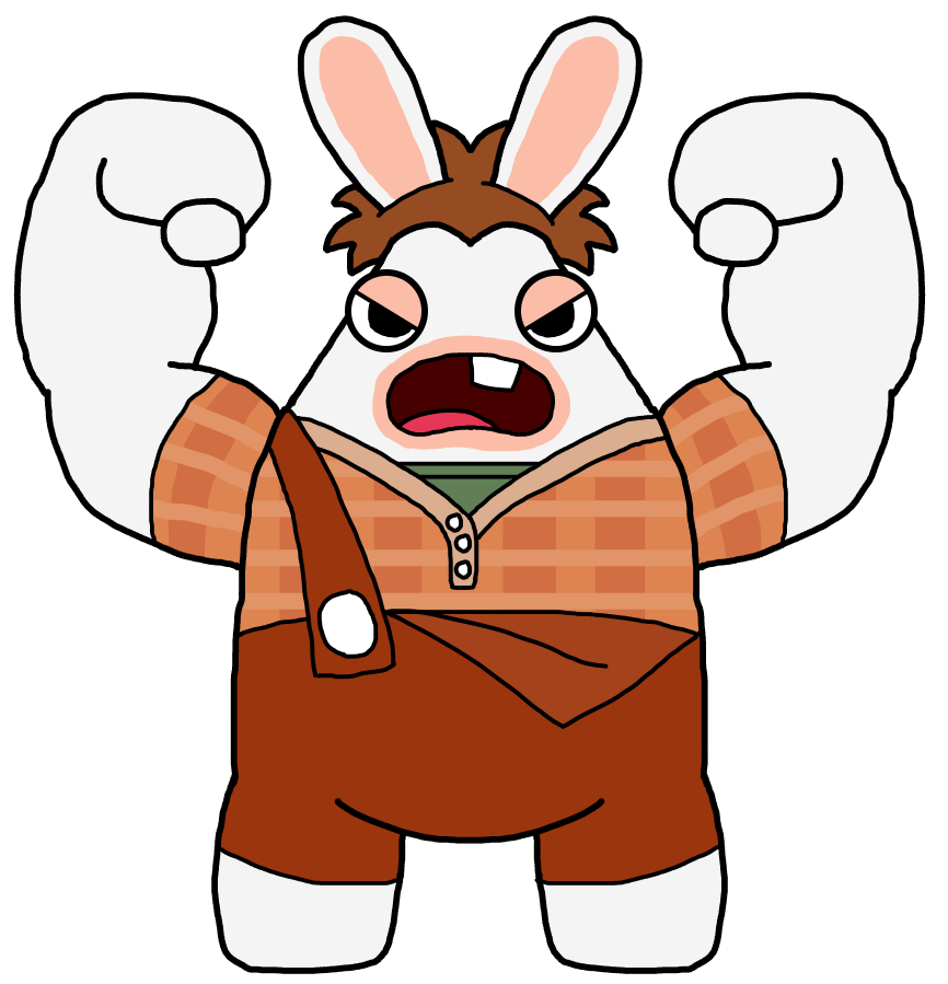 Wreck-it Rabbid by SuperMurrio on DeviantArt