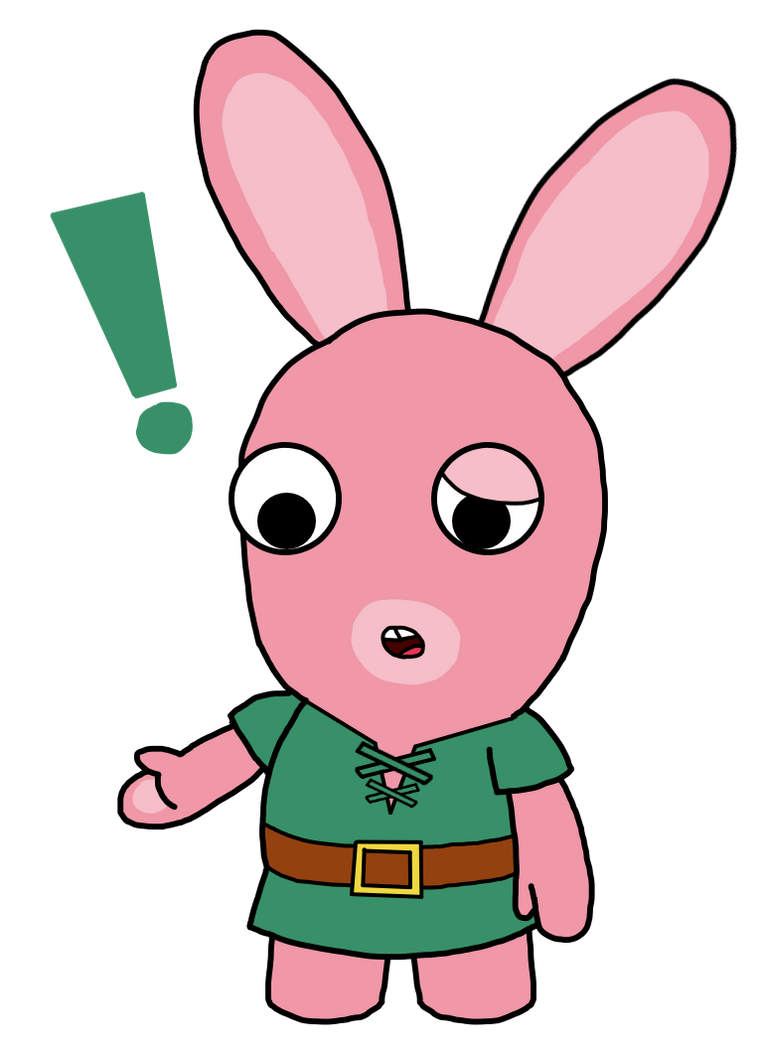 Pink Rabbid Link by SuperMurrio on DeviantArt