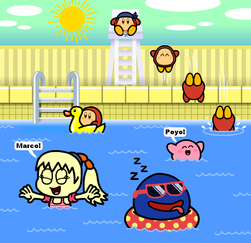 Pool Pals by SuperMurrio on DeviantArt