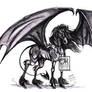 Realistic Daemon The Dragon Horse