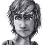 How To Train Your Dragon 2- Hiccup Pencil Drawing