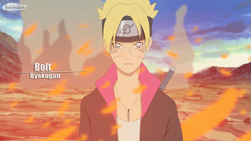 boruto só com um byagukan?