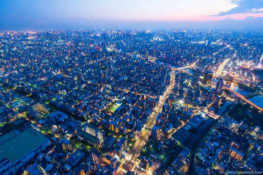 Tokyo City - View from SkyTree