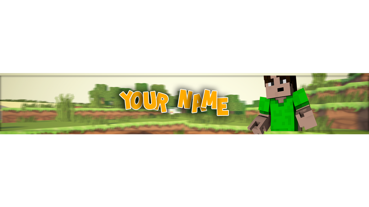 Minecraft Banner + Skin Animation by xXTheNicknameXx on DeviantArt