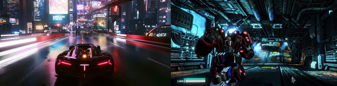 Transformers Graphics Advanced Transformers gaming with stunning next gen graphics ...