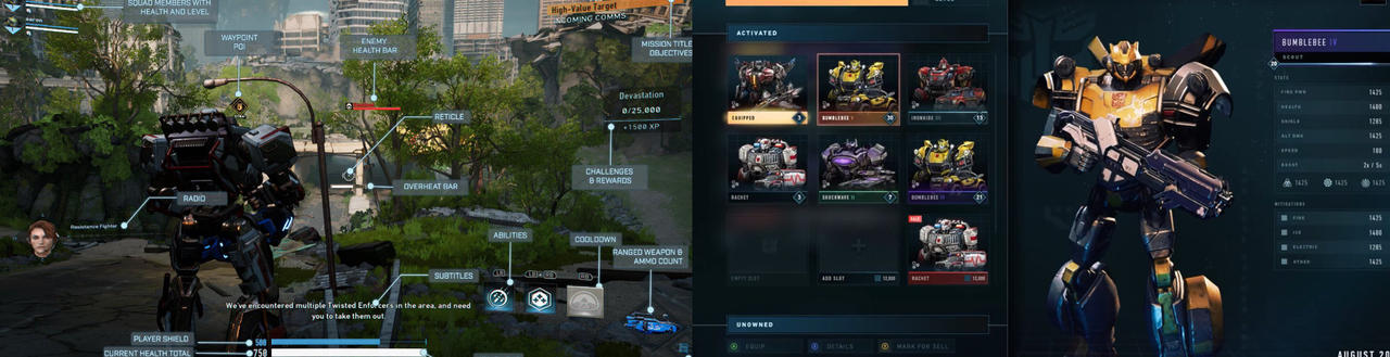 Advanced Transformers Advanced Transformers gaming with stunning next gen graphics ...