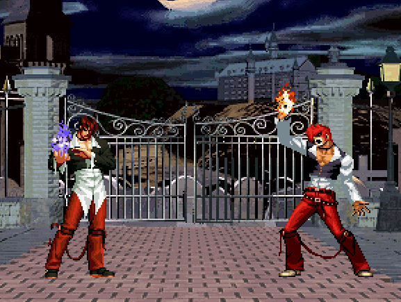 Dark Battle Mugen : Iori Yagami vs Iori-X