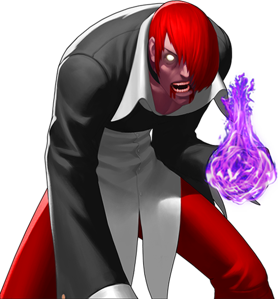 KOF Mugen] Orochi Iori vs Final Iori Yagami (Kill's Flames Iori