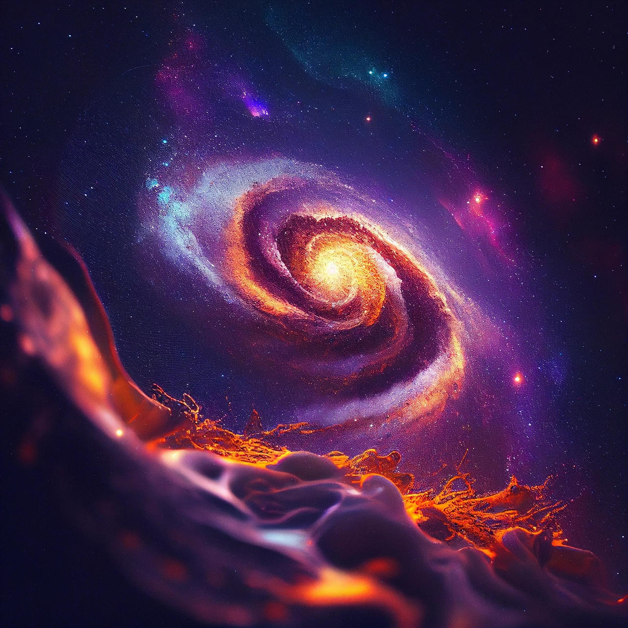 Bright Galaxy Million Miles Away From Us By DOLBOZHUY On DeviantArt belle-a-million-miles-away-english-version-lyrics-genius-lyrics