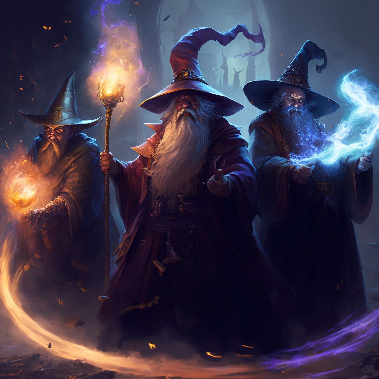 Tournament of wizzards by DOLBOZHUY on DeviantArt