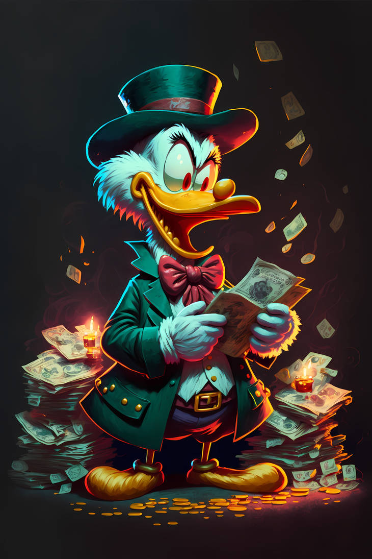 Background for your phone series - Scrooge Mcduck by DOLBOZHUY on ...
