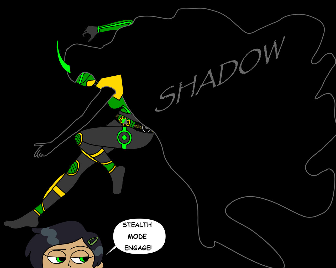 Kamen Rider Ranger - Shadow by MichealRavencroft on DeviantArt