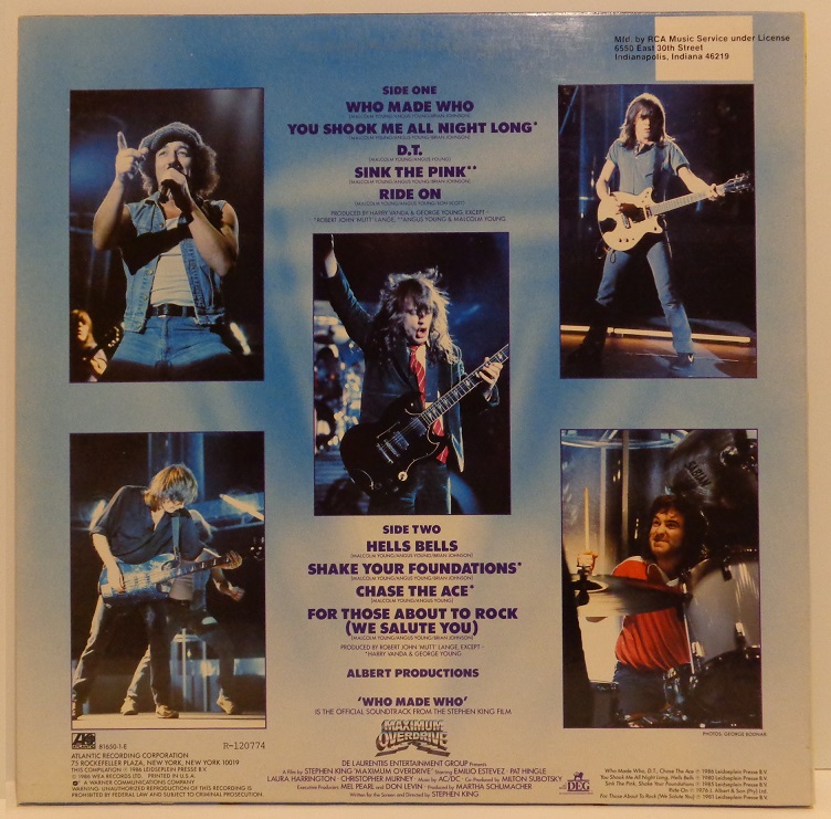 Ac Dc Who Made Who Album Back Cover By Darkzadar Zero On Deviantart Ac Dc Who Made Who Album Back Cover By Darkzadar Zero On Deviantart