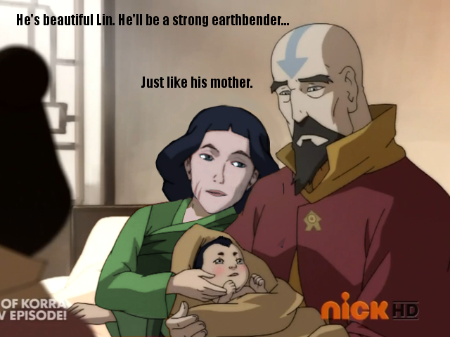 Tenzin and Lin.. How it should have been