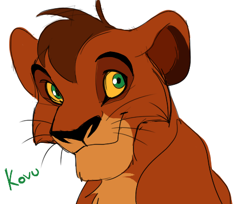 Cub Kovu colors