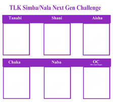 Simba/Nala next gen challenge