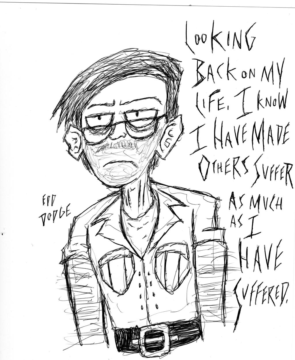 Jeffrey Dahmer Coloring Page