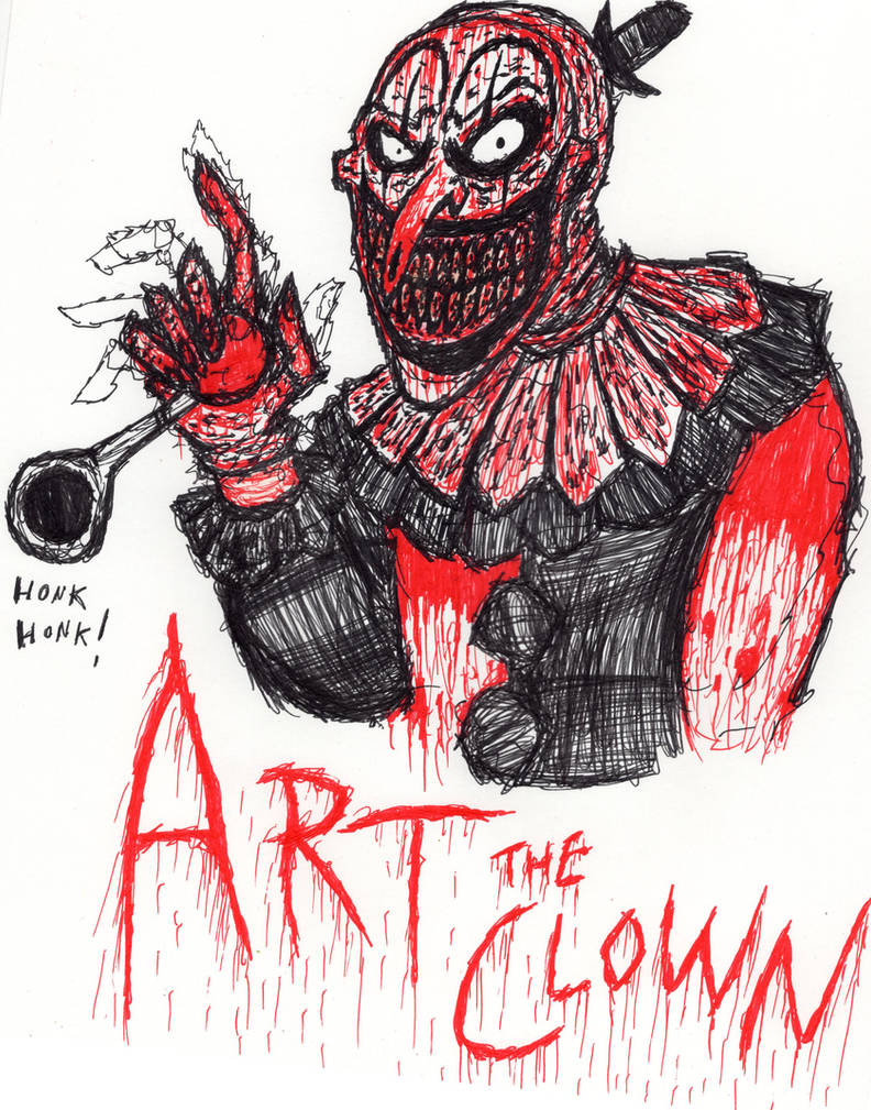 My Latest Portrait of Art The Clown from Terrifier by MrDodge1997 on ...