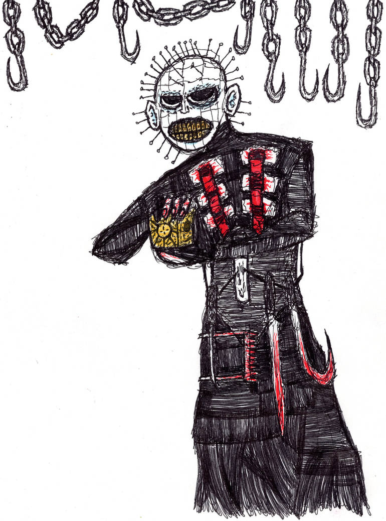 Pinhead and his Puzzle Box by MrDodge1997 on DeviantArt